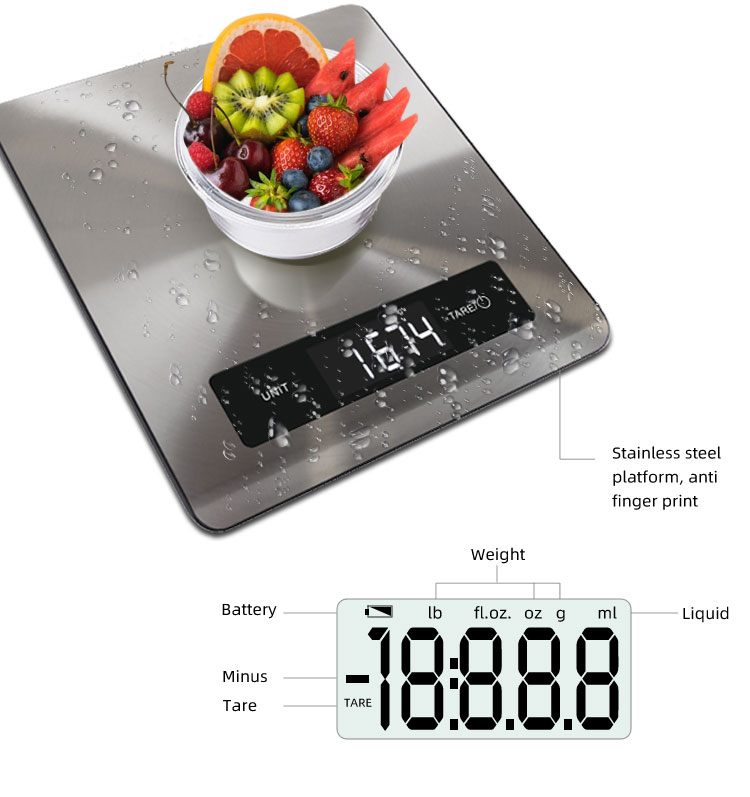 balanza de cocina digital 5kg
