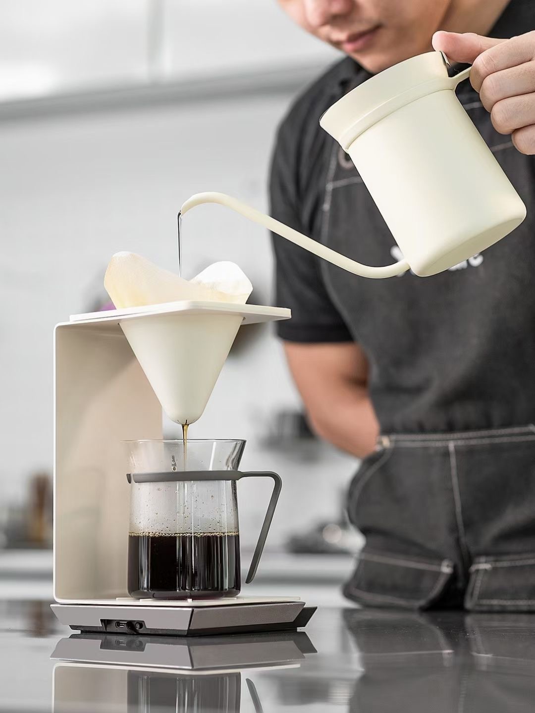 
     Actualización de la función de báscula de café de segunda generación
    